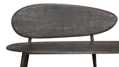 Pebble Grey Bench - Ornate Home