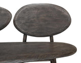 Pebble Grey Bench - Ornate Home