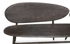 Pebble Grey Bench - Ornate Home