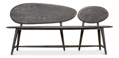 Pebble Grey Bench - Ornate Home