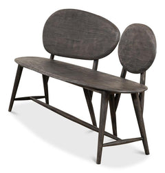 Pebble Grey Bench - Ornate Home