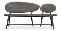 Pebble Grey Bench - Ornate Home