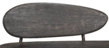 Pebble Grey Bench - Ornate Home