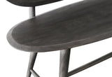 Pebble Grey Bench - Ornate Home