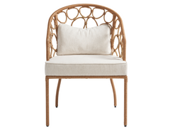 Pebble Nomad Snow/Natural Dining Chair - Ornate Home