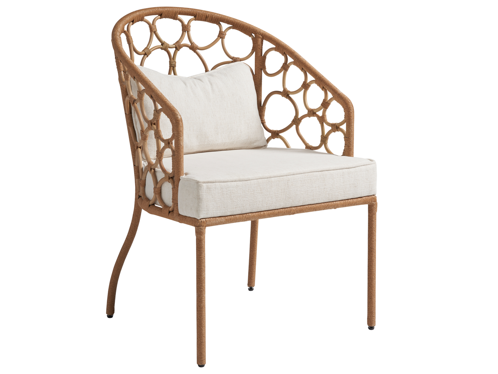 Pebble Nomad Snow/Natural Dining Chair - Ornate Home