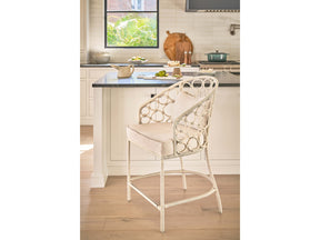 Pebble Sea Salt Counter Chair - Ornate Home