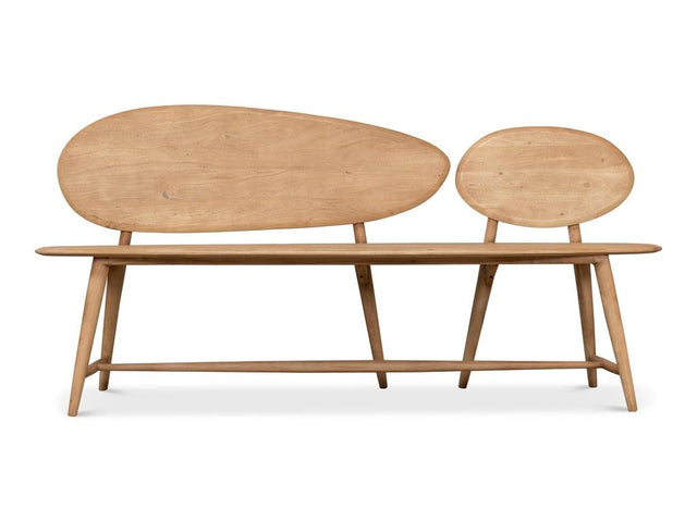 Pebble Tan Bench - Ornate Home