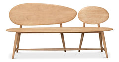 Pebble Tan Bench - Ornate Home
