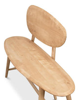 Pebble Tan Bench - Ornate Home