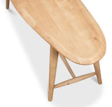 Pebble Tan Bench - Ornate Home
