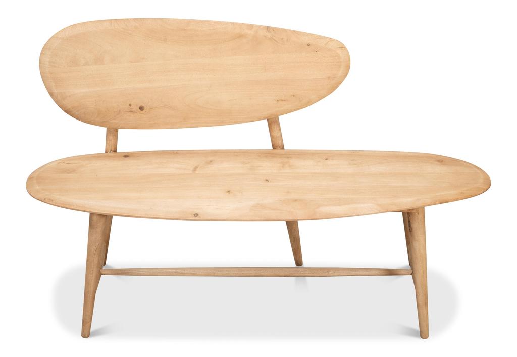 Pebble Tan Bench - Ornate Home