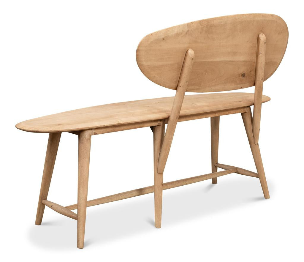 Pebble Tan Bench - Ornate Home