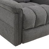 Pecos Ribbit Charcoal Power Motion Lift Chair - Ornate Home