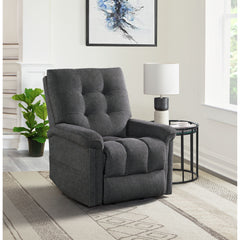 Pecos Ribbit Charcoal Power Motion Lift Chair
