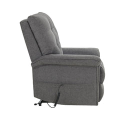 Pecos Ribbit Charcoal Power Motion Lift Chair