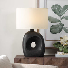 Peephole Bronze Outdoor Table Lamp - Ornate Home