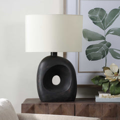 Peephole Bronze Outdoor Table Lamp - Ornate Home