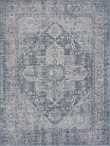 Peeta Blue Medallion Area Rug - Clearance - Ornate Home