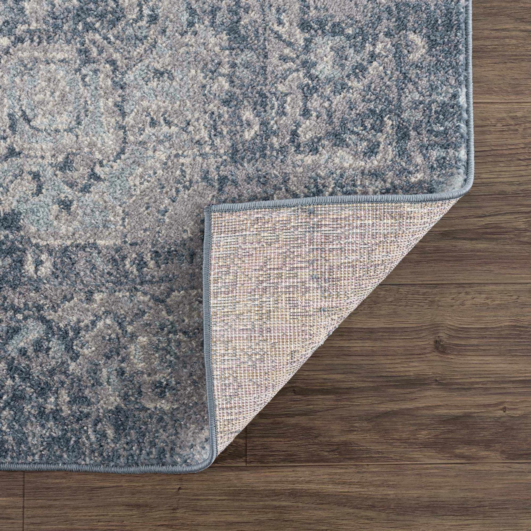 Peeta Blue Medallion Area Rug - Clearance - Ornate Home