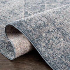 Peeta Blue Medallion Area Rug - Clearance - Ornate Home