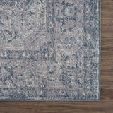 Peeta Blue Medallion Area Rug - Clearance - Ornate Home