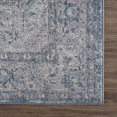 Peeta Blue Medallion Area Rug - Clearance - Ornate Home