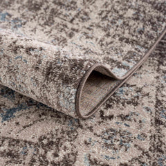 Peeta Dark Brown Medallion Area Rug - Clearance - Ornate Home