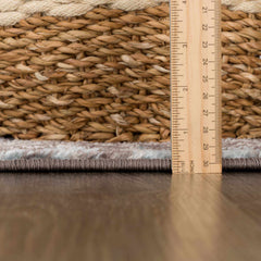 Peeta Dark Brown Medallion Area Rug - Clearance - Ornate Home