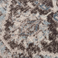 Peeta Dark Brown Medallion Area Rug - Clearance - Ornate Home