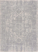 Peeta Gray Medallion Area Rug - Clearance - Ornate Home