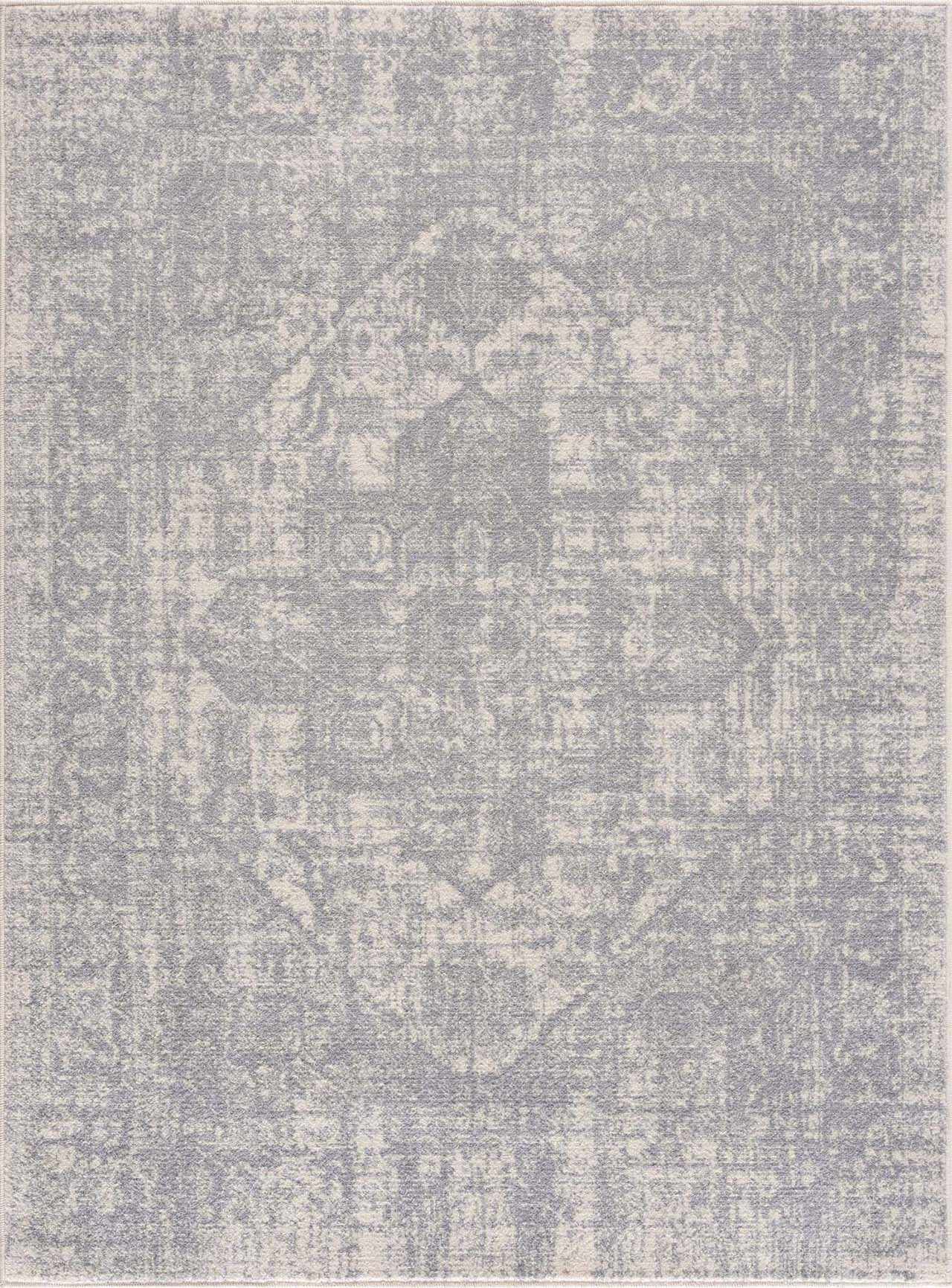 Peeta Gray Medallion Area Rug - Clearance - Ornate Home