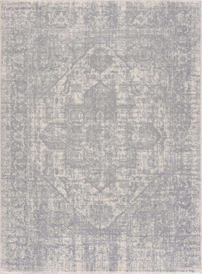 Peeta Gray Medallion Area Rug - Clearance - Ornate Home
