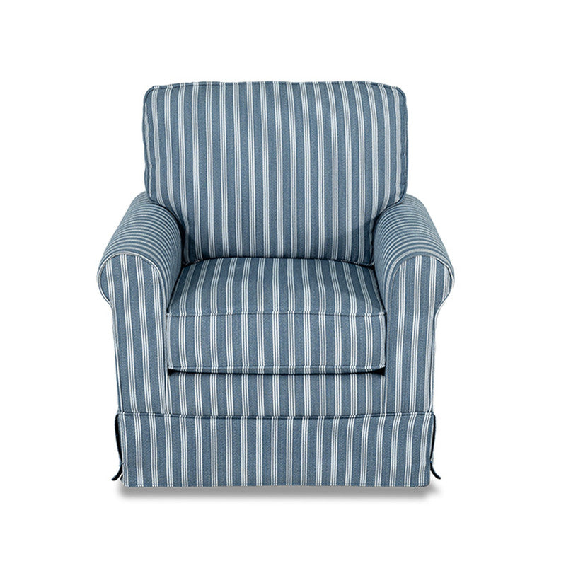 Peggy Blue Accent Chair - Ornate Home