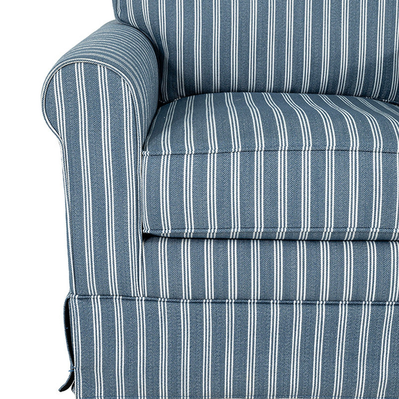 Peggy Blue Accent Chair - Ornate Home