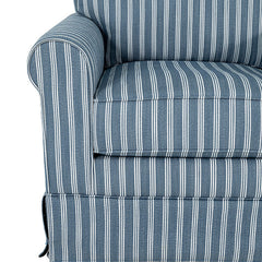 Peggy Blue Accent Chair - Ornate Home