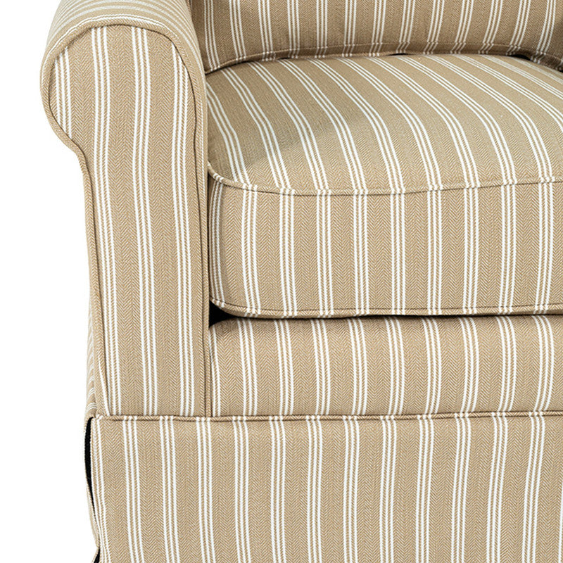Peggy Brown Accent Chair - Ornate Home