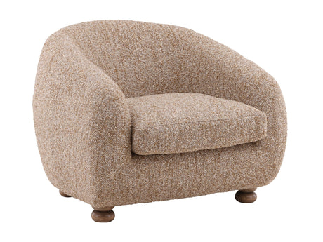 Peggy Latte/Natural Occasional Chair - Ornate Home