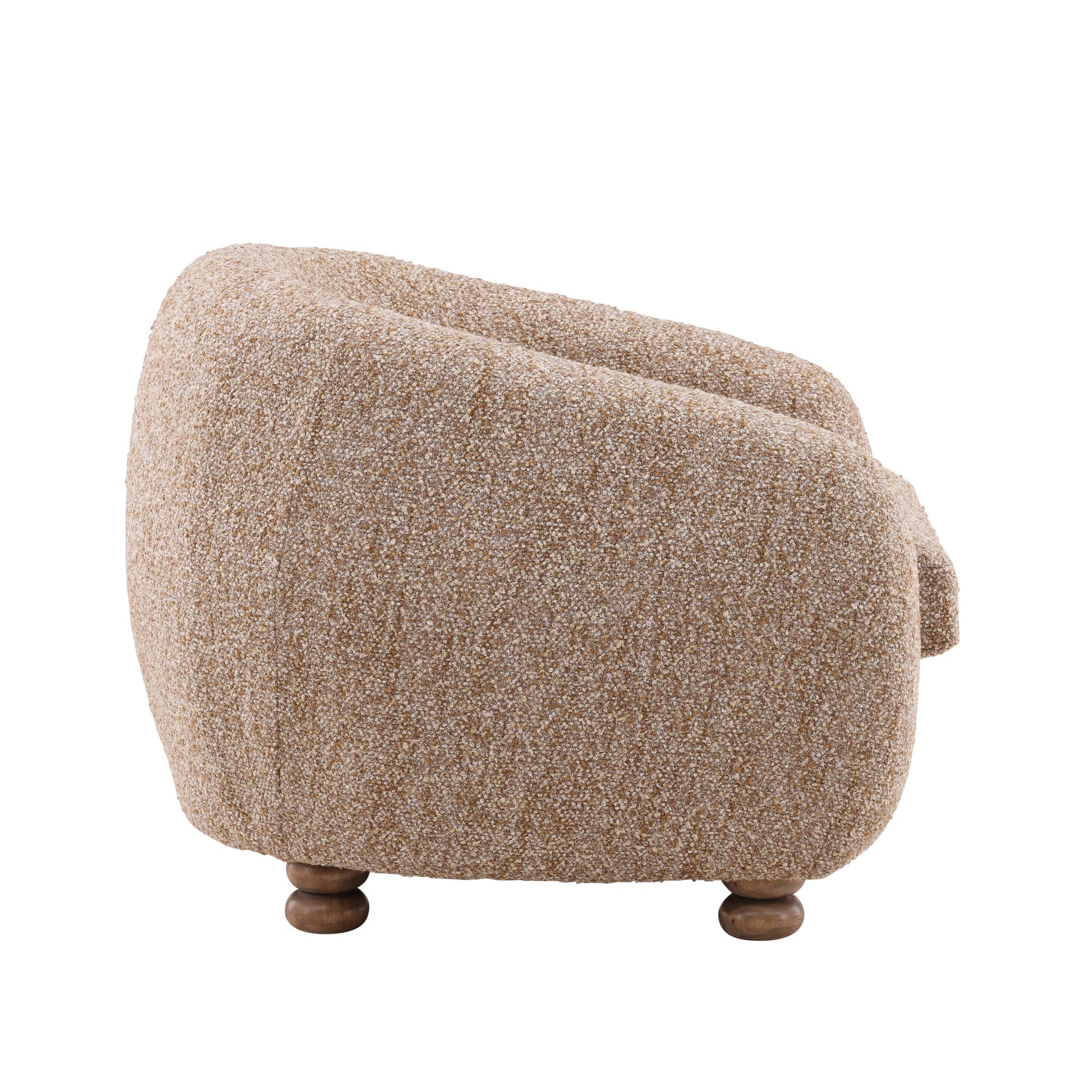 Peggy Latte/Natural Occasional Chair - Ornate Home