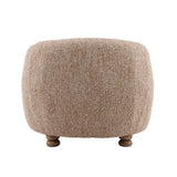 Peggy Latte/Natural Occasional Chair - Ornate Home