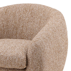 Peggy Latte/Natural Occasional Chair - Ornate Home