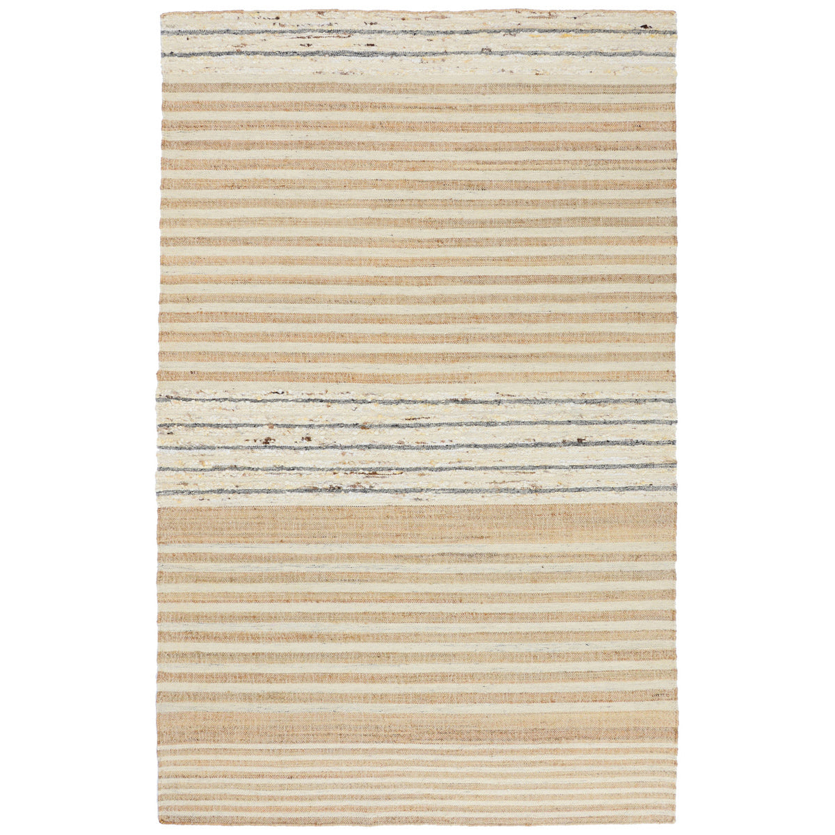 Pego Stripe Natural Multi Rug - Ornate Home
