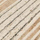 Pego Stripe Natural Multi Rug - Ornate Home