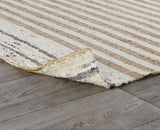 Pego Stripe Natural Multi Rug - Ornate Home