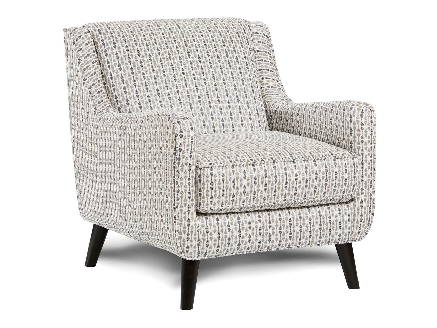 Pelham Stripe Multi Accent Chair - Ornate Home