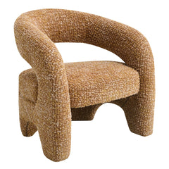 Pelia Orange Accent Chair - Ornate Home