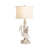 Pelican White Table Lamp - Ornate Home