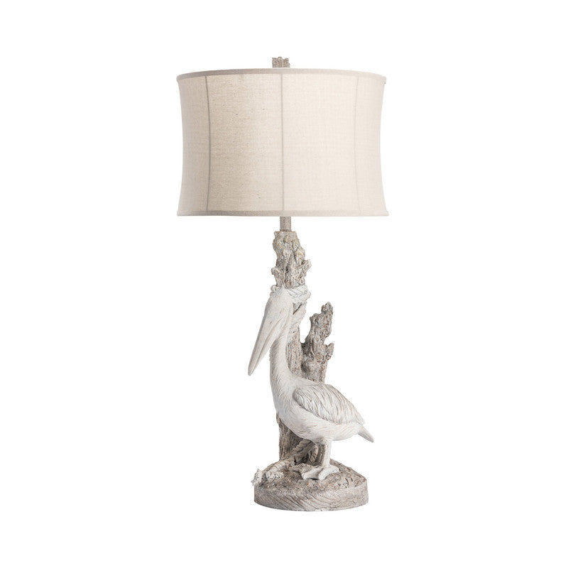 Pelican White Table Lamp - Ornate Home