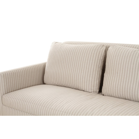Pellicano Beige Stripe Sofa - Ornate Home