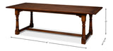 Pembroke Brown Club Table - Ornate Home